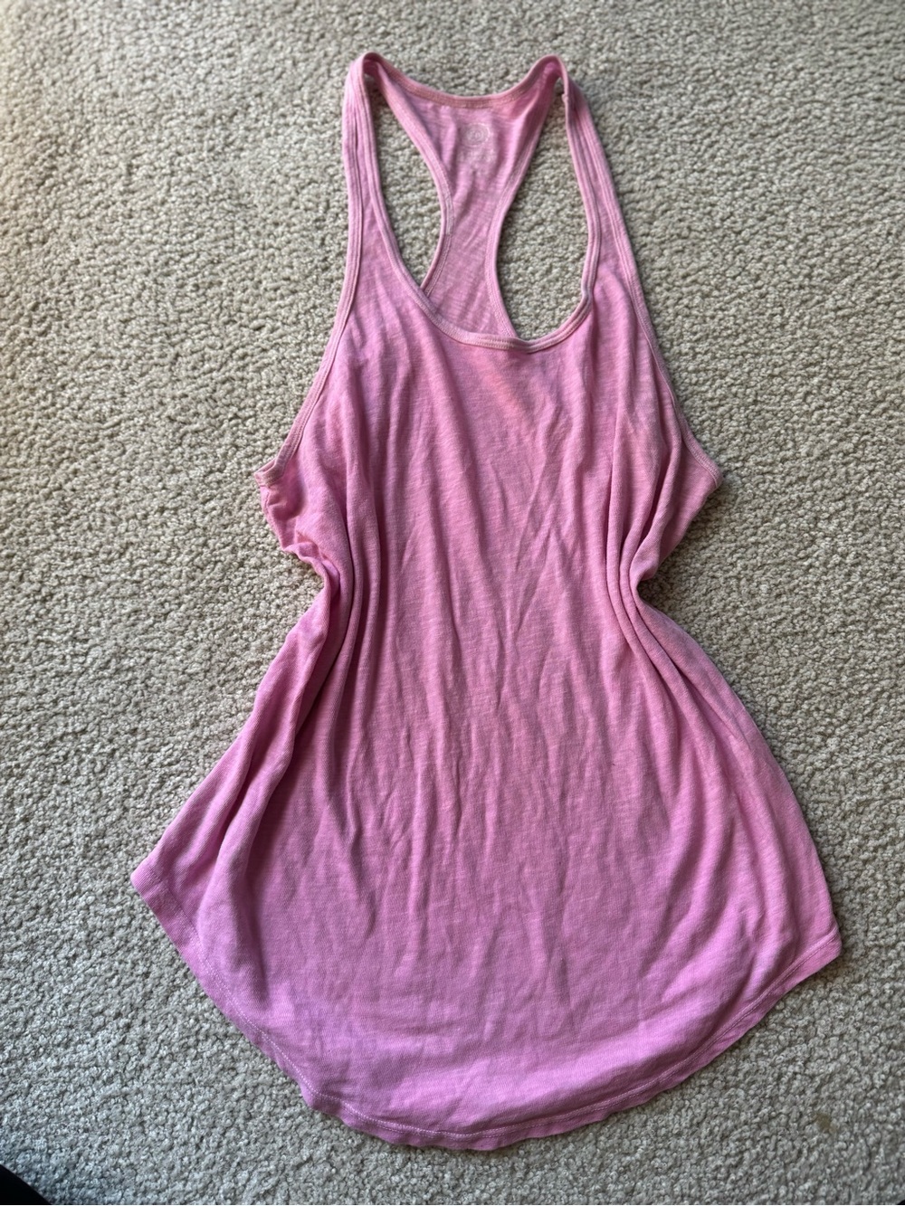 SO Pink Racerback Tank Top y2k sexy blouse top